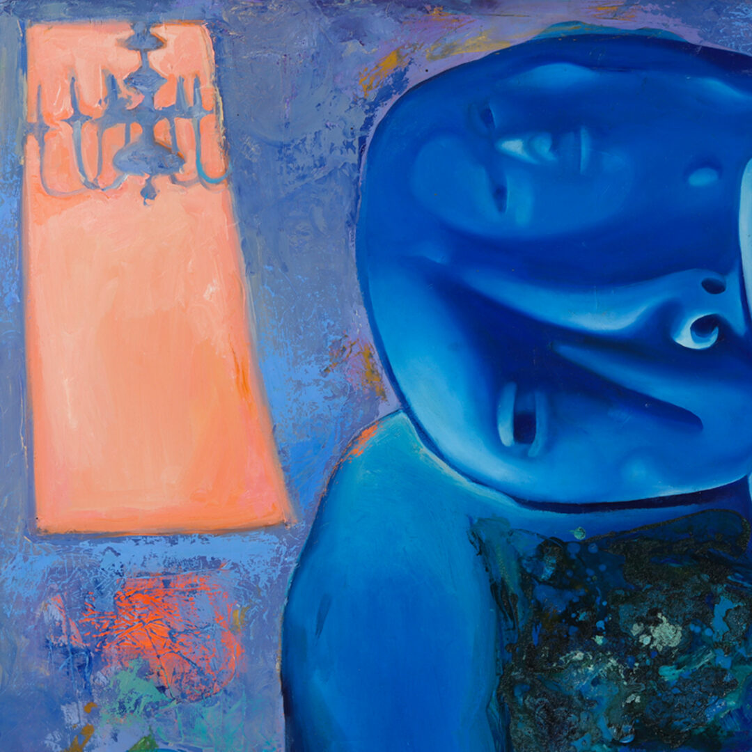Nights of June Oil on Canvas. 150 x 105 cm. 2020 - det 1