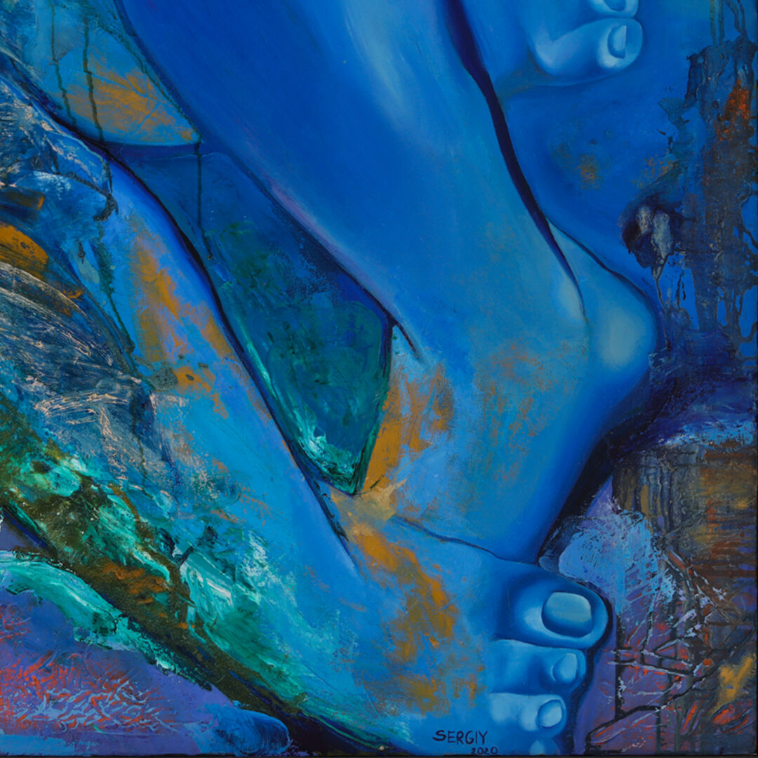 Nights of June Oil on Canvas. 150 x 105 cm. 2020 - det 2